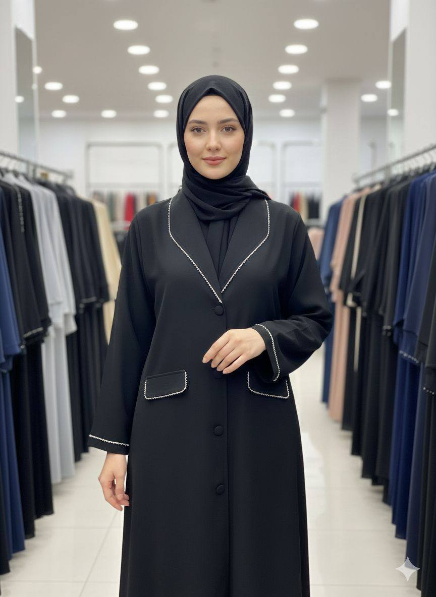 عبايه ياخه سواد فاحم 
شغل يدوي كرستال 
السعر : 35 
الخامة :  جرجيت ( كوبرا )
يلبس من وزن ٥٥ الى ١١٠ كغم
توجد خدمه توصيل داخل كربلاء


**إذا كنت صاحب هذا الإعلان وتريد حذفه لأي سبب، رجاءا أرسل رسالة إلى الدعم الفني**