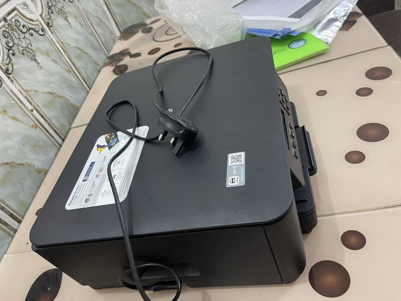 طابعة برذر ملون وعادي وايفاي جديده ممستخدمه غير نص شهر للبيع250


**إذا كنت صاحب هذا الإعلان وتريد حذفه لأي سبب، رجاءا أرسل رسالة إلى الدعم الفني**