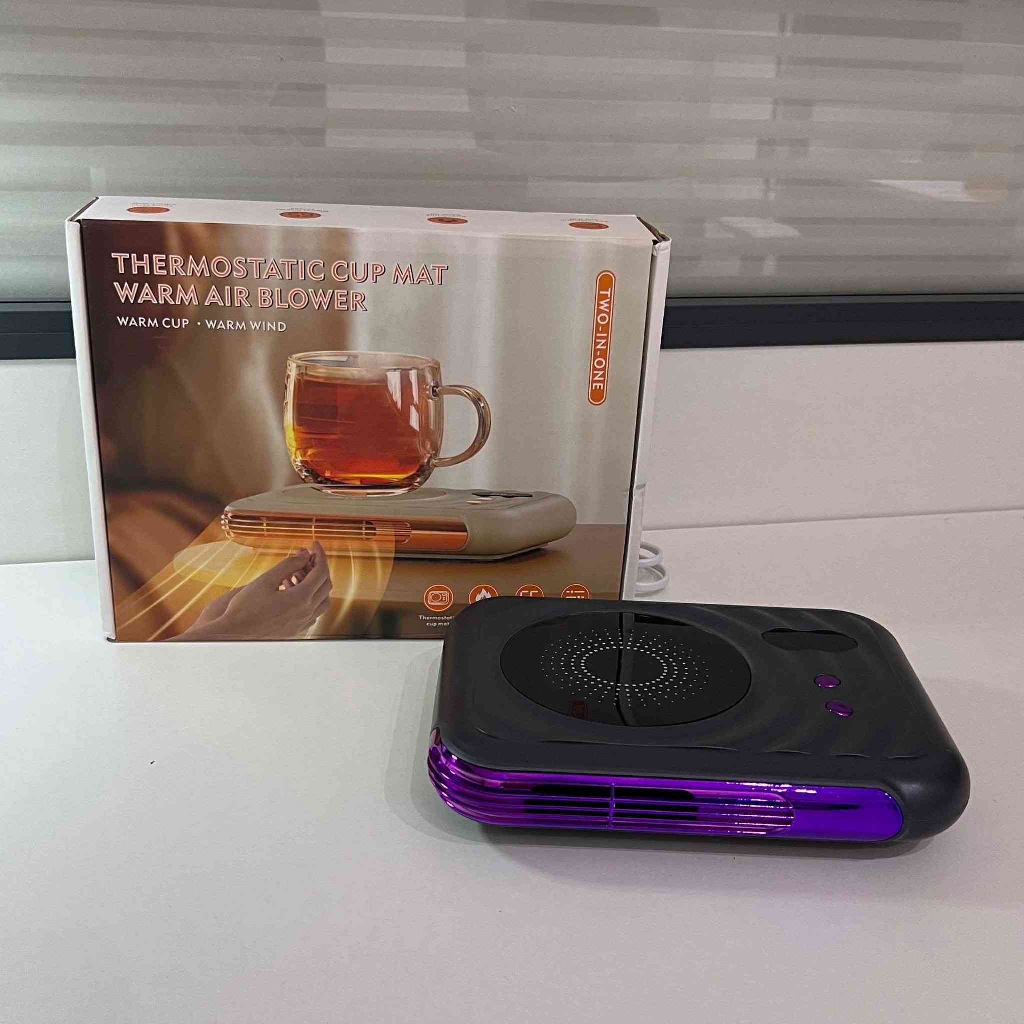 ☕✨ خلي مشروبك دايمًا دافئ ومزاجك أحلى!

هيتر الأكواب الذكي يحافظ على حرارتك المفضلة بـ 3 درجات 55° / 65° / 75°
💨 منفاخ هواء دافئ بنقرة واحدة
📟 شاشة رقمية واضحة
🔄 توزيع حرارة متساوي
⚡ تقدر تشغّل تدفئة الكوب والهواء سوا!

تصميم أنيق، حجم عملي… ودفء يخليك مستمتع بكل رشفة! 🔥☕ بغداد, العراق


**إذا كنت صاحب هذا الإعلان وتريد حذفه لأي سبب، رجاءا أرسل رسالة إلى الدعم الفني**