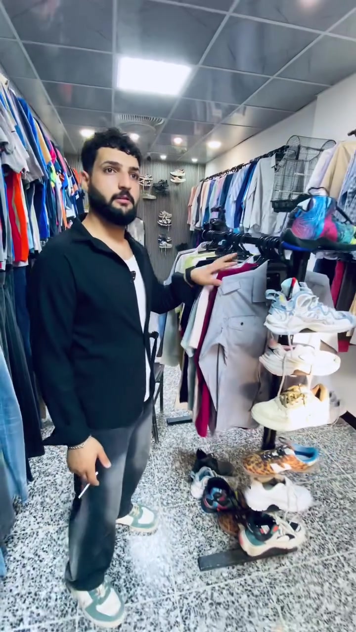 #بالة_براند متواجدين من ٤ عصر إلى ٤ ليل
شارع الألف مجاور ام محمد مخضر مقابل مجمع مرتضى طبي

تيشيرت قياسات خاصة و عادية موشم أوربي غير ملبوس ٢ ب ٥

قميص ٢ ب ٧

شورت كل انواعة ٢ ب ٧

ترتب سيت بدي + شورت ب ٥

ترتب سيت قميص + شورت ب ٧ 

بثوث يومي تيك توك


**إذا كنت صاحب هذا الإعلان وتريد حذفه لأي سبب، رجاءا أرسل رسالة إلى الدعم الفني**