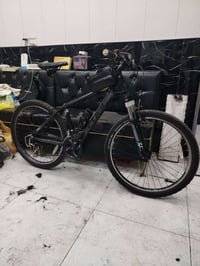 بايسكل ياباني  ماركة كيوب فول المنيوم دبل امامي كلش قوي  بدالات 3×9 حا...