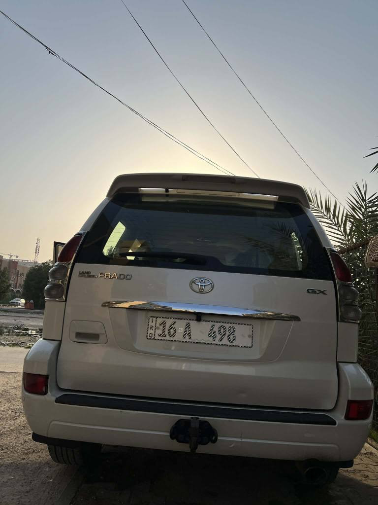 برادو مديل ٢٠٠٧   رقم قادسية باسمي ل٢٠٢٩  السونر بالصور  كولهه شغاله كير ومكينه مكفولات سيارة جديدة  وبيه منظومه غاز 
العنوان نجف 
السعر ١٤٥ وبي مجال 
 *********** النجف, العراق
