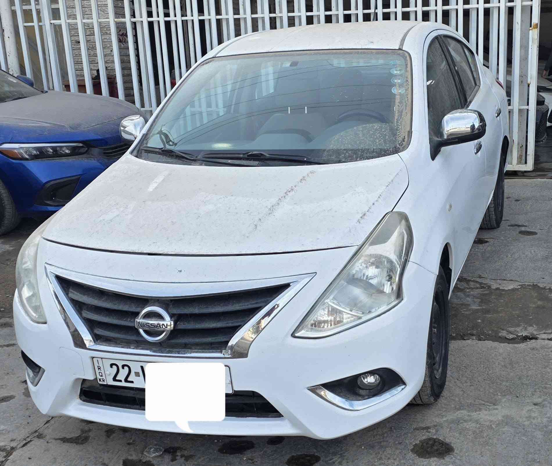 السلام عليكم 
نيسان سني هندي 2020 رقم اربيل صبغ قطعة والباقي مقفول مواصفات شاشة وكامره دواره حساس تحكمات 109$  مكان سامره
***********
