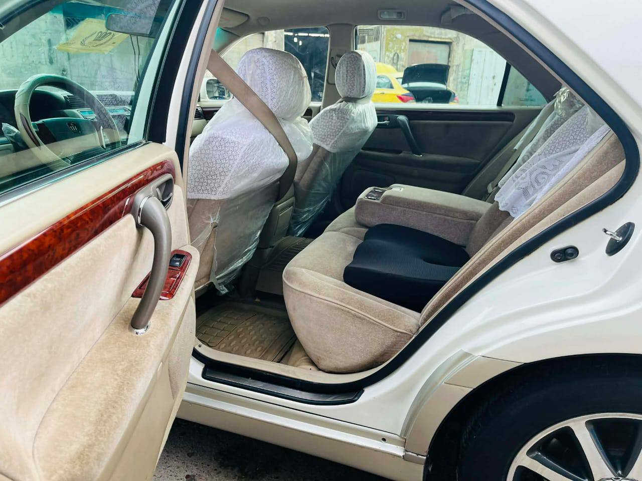 السلام عليكم
ملكه 2003 كص تكم فقط 

محرك ديفور صغير 

محرك كير شرط 

صدر طبه 

ويل نجمه 

تخم تاير جديد 

سياره بعد احلى من الصور 

مكاني بيجي قريه البوطعمه 

الاستفسار اتصل ه‍***********
