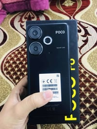 pocof6 ذاكره 512 عشوائيه24 مكفول ويا كفر وكيبل سعر 450 وبي مجال مو شرا...