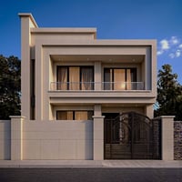 كل هذا الجمال والاناقه تلكوه بس يمنا  تصميم واجهة مودرن لزبونة في بغدا...