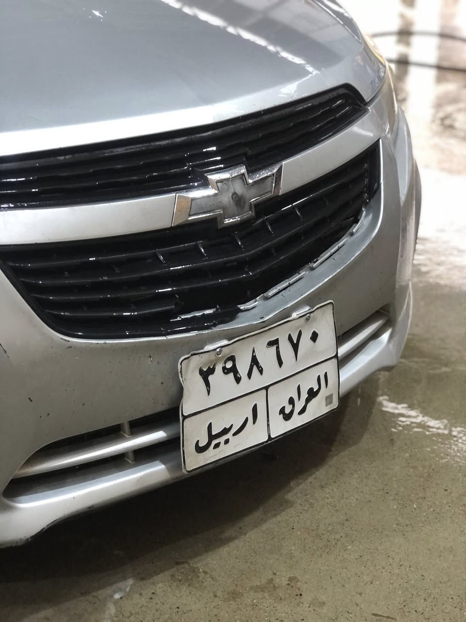 للبيع
شيفروليت كروز 2015
رقم أربيل قديم (سنوية نافذة منذ ٢٠١٨) مسجلة بأسم الشركة في أربيل، شرط التحويل.

اللون: سلفر.

حالة البدن: كلين بدون صبغ (هناك بعض الملاحظات) بإلإضافة الى الضرر الواضح في الصورة اسفل باب السائق
 
حالة المحرك والكير: جيد بدون اي اعطال.

المواصفات: عادية (شارات بالمرايات الجانبية، تحكمات ستيرن والخ)
تدفئة تبريد شغال.

السعر : 85 ورقة (بيها مجال)

موصل/الأيسر

للإتصال: ***********
واتساب: ***********
