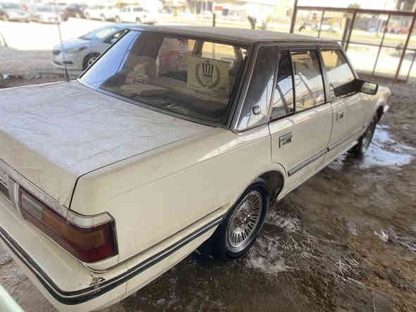 سلام عليكم البيع سوبر
موديل 1985
رقم بغداد 
كير اتوماتيك 
سياره حلو 
تخم تاير 
صدر جديد ✅
تبريد ذلج🥶
عنوان صويره 
رقم اتف ***********
سعر 55بيه مجال
