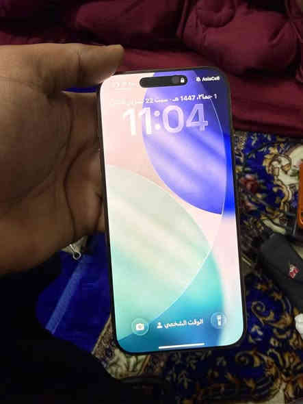 السلام عليكم 16 برو ماكس بطارية 93 مشحون 300مرة 1325.  ***********
