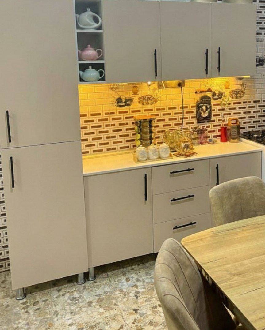 القياسات والاسعار

النوع خشب  mdf 

    السنكات ================

سنك متر    بسعر  100
سنك متر و ٢٠    بسعر 120
سنك متر ونص   بسعر 135

سنك وملحق ===============

السنك وملحق متر بسعر  150  
السنك وملحق متر و ٢٠ بسعر   165
السنك وملحق متر ونص بسعر  190💖
سنك وملحق مترين بسعر 240💖

سنك وملحق وارضي ٣ قطع ======

متر ارضي وسنك وملحق بسعر 175💖

متر و٢٠ ارضي.وملحق مع سنك متر و٢٠ بسعر ب 200 💖

متر و نص ارضي وملحق مع سنك متر و ٢٠ بسعر ب 225💖

مترين ارضي وملحق مع سنك متر و٢٠ بسعر 250💖

مترين ونص ارضي وملحق مع سنك متر و ٢٠ بسعر  💖375 الف

ثلاث امتار ارضي وملحق مع سنك متر و٢٠ بسعر 425 الف

ملاحضات //

اذا سنك يردون متر ونص بدل المتر و٢٠ نضيف عالسعر   25💖


**إذا كنت صاحب هذا الإعلان وتريد حذفه لأي سبب، رجاءا أرسل رسالة إلى الدعم الفني**