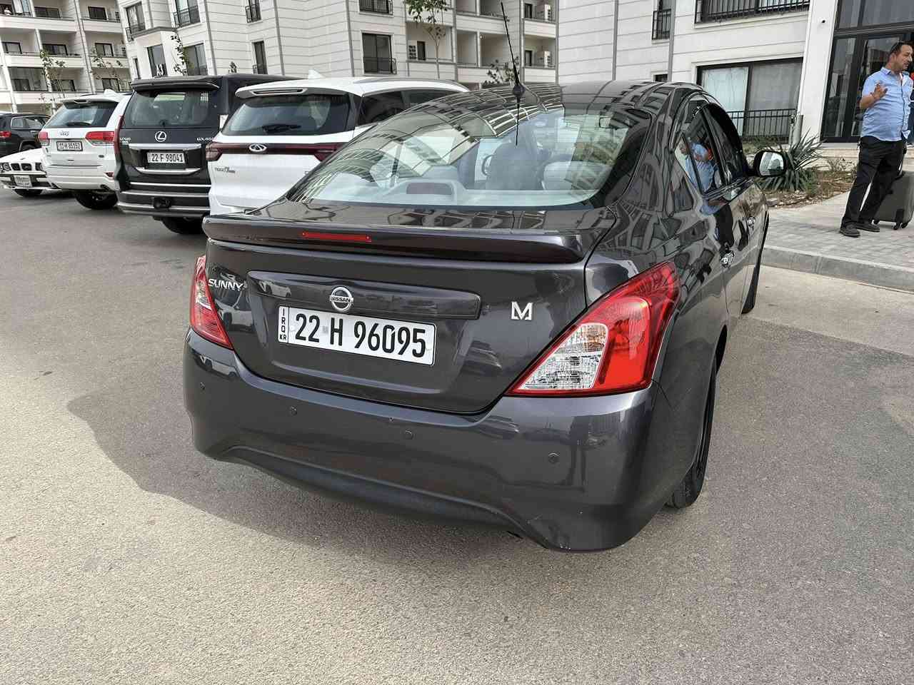 السلام عليكم
للبيع فقط اخوان
نيسان سني هندي ام البليته الزركه محرك 1500 موديل 2022 خليجي مكفوله كفاله عامه بأسمي رقم اربيل ماشيه 92الف 
الـسعر 112$ وييها مجال بسيط
مكان السياره بغداد مجمع بسمايه
***********
