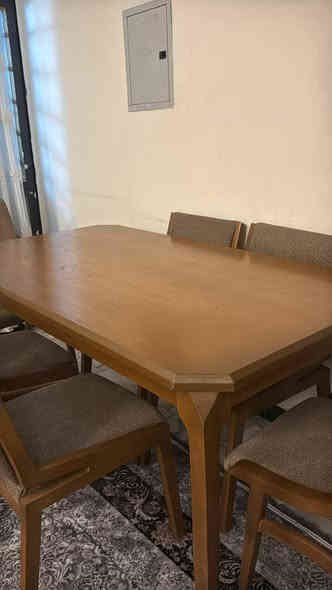 ميز طعام تركي  ٦ كراسي 
نظيف جدا 
#السعر    325   الف بي مجال 
#العنوان : الدوره - قرب مطعم باب الحاره 
الي يريده  يتصل بالرقم  
‏‪0774 196 8336‬‏
#واتساب # واتساب # واتساب 
يرجى متابعة الصفحه ( طلب صداقه ) 
ليصلكم كل ماهو جديد 
نعمل لخدمتكم 
علي البابلي
