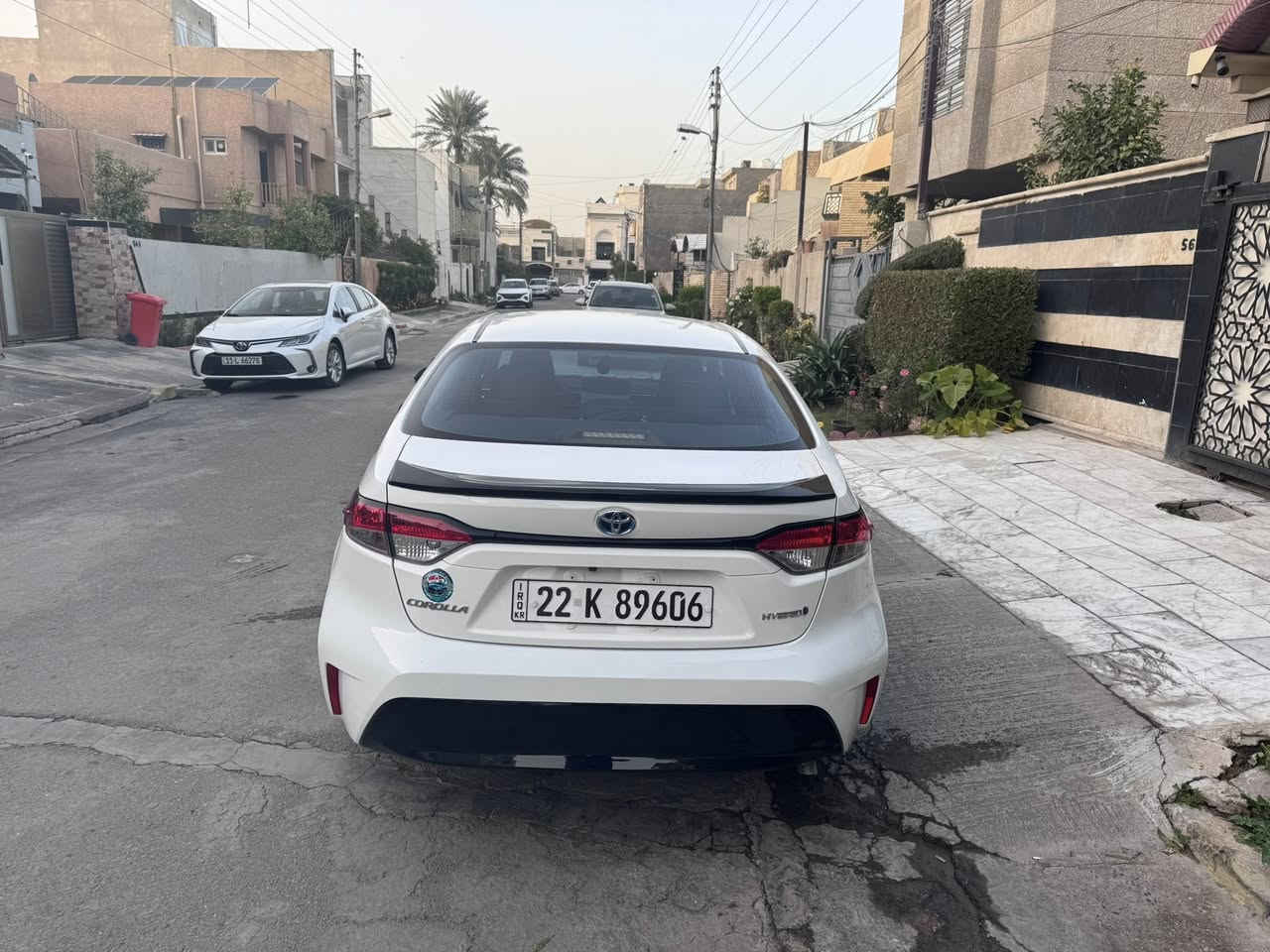 كورلا هايبرد 2023 للبيع علامة زركة  ماشية 10 الف زيرو مكفولة من الصبغ والتبديل والبارد  سنوية باسمي تحويل او وكالة
فول مواصفات عازل حراري اصلي سستم بيانو بلاك ارضيات روزلاين كشنات جلد  
. اوتو هولد 
. سايد بريك بصمة 
. شاشة كار بلي 
 . كامرة خلفية  
. مود درايف 
. وضعيتين قيادة hev و هايبرد 
السعر 148 ورقة وبيهة مجال بسيط 
***********
