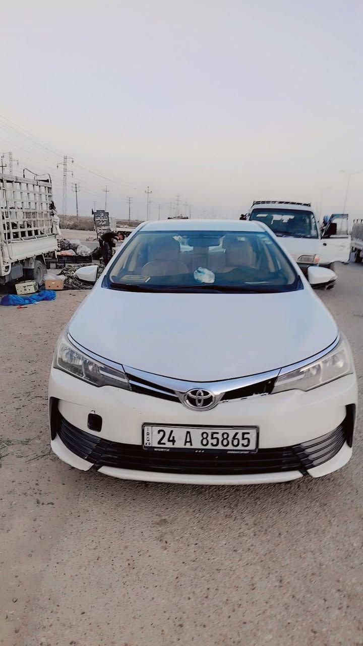 السلام عليكم كورلا٢٠١٨خليجي مكفول طخه بلدعاميه الخلفيه فقط المكان قرب بسمايه قرب سيطره 
اللج ر قم صاحب السياره*********** السعر١٤٥ وبيه مجال مكلف بلنشر
