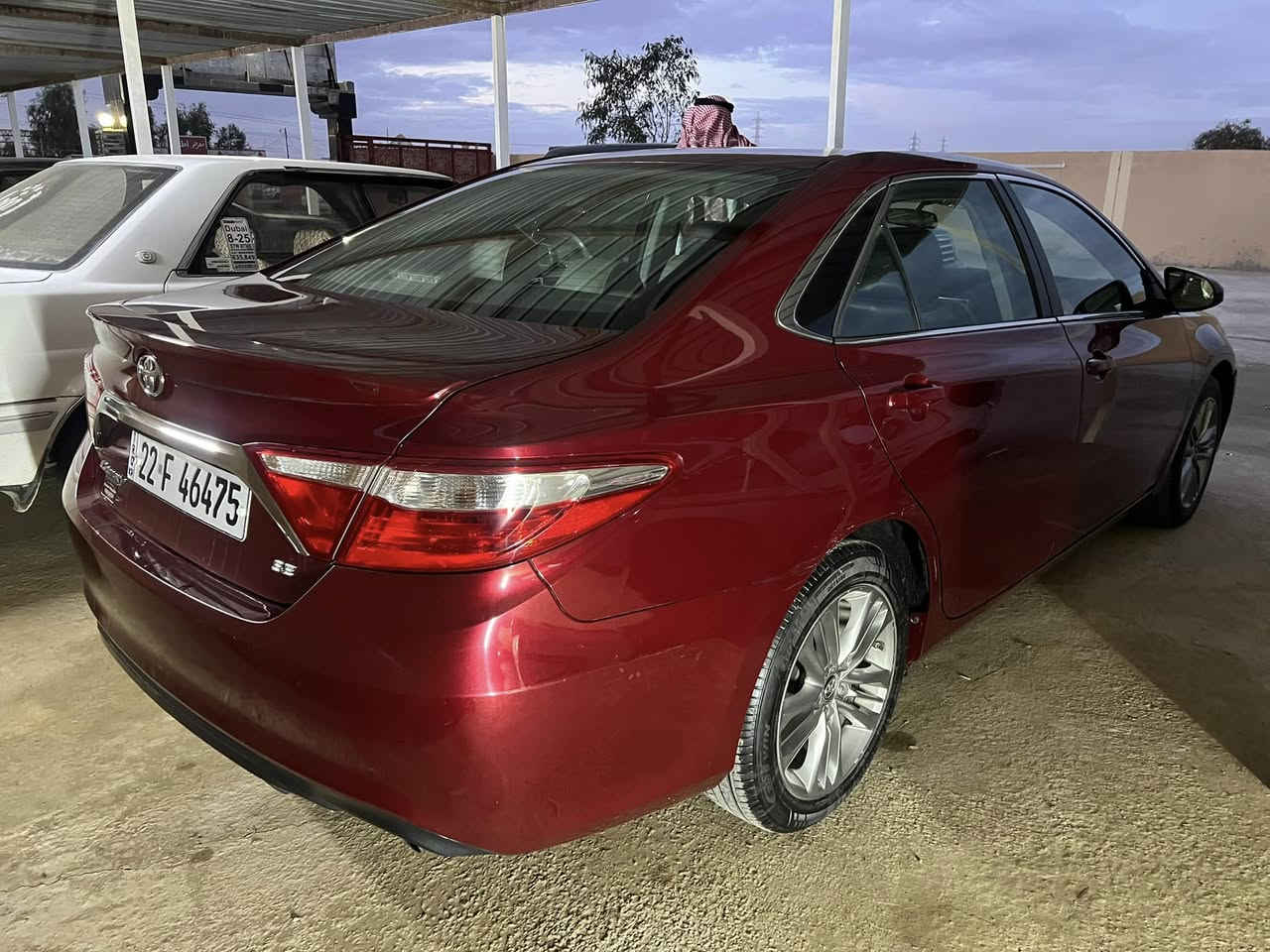 سلام عليكم 
كامري للبيع امريكي 
موديل 2016 
ضرر بونيد وجاملق 
كير ومحرك شرط مامفتوح 
السعر 155وبيها مجال للطيبين 
الرقم ***********
