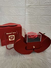 خاتم فضة ٩٢٥ • تراجي كريستال • هدية عيد الام