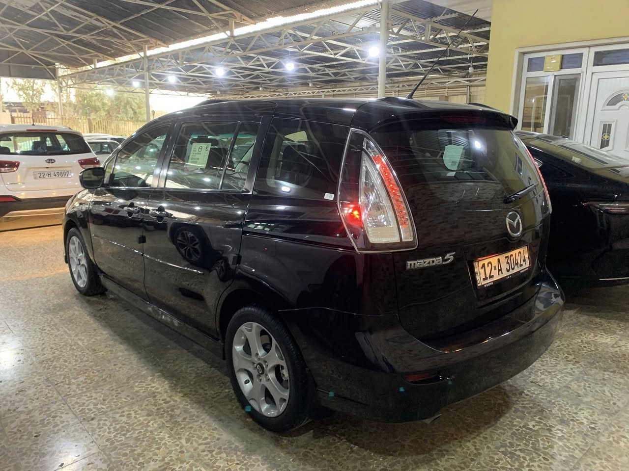 🟡^بـســم الــلّــه مــاشـــاء الــلّــه ^
🔹النوع :  مازدا   5✅ 
 
🔹الفئة  :  5⚡ 
بلد الصنع :اليابان وارد

🔹اللـون :  اسود ملكي
🔹عددٍ المقاعد: 7راكب كشن منفصل Vip
🔹 Clean: لاتوجد عيوب ✅
🔹سـنة الصـنع  : 2009  
🔹تكييف :  مكيفه ❄️ 
🔹قوة المحرك : 20 
🔹الحـالة : مُمتَــٰـازَة جدا  ✅ 
🔹نظيفــة جــدآ درجـة أولـى 
🔹المسـافة المقطـوعة : 70 ألف
🔹نـاقل الحـركة : أوتوماتيكي 
🔹نـوع الوقـود : بنزين

مواصفات السيارة
كير اوتوماتيك …تحكمات  جهتين 
نوافذ ومرايات كهربائية
ويل كب
نظام Eco اقتصادي 
فتحة سقف سلايد رووف
مقاعد 7 راكب سياحي Vip
تبريد تدفئة شاشة
عداد الكيلومترات 70 الف  حقيقي 
رقم نينوى انكليزي 
كابون بانزين تحويل مباشر
السيارة عائلية بعدها بحالة الوكالة جديدة خام  على وضع الشركة ابيعها كفالة عامة 
السعر النهائي 100 للاستفسار ***********
