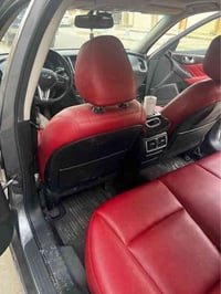 انفنتي ٢٠١٨ Q50 V6 Twin Turbo  AWD حادث داعميات فقط  لا صبغ ولا بارد ف...