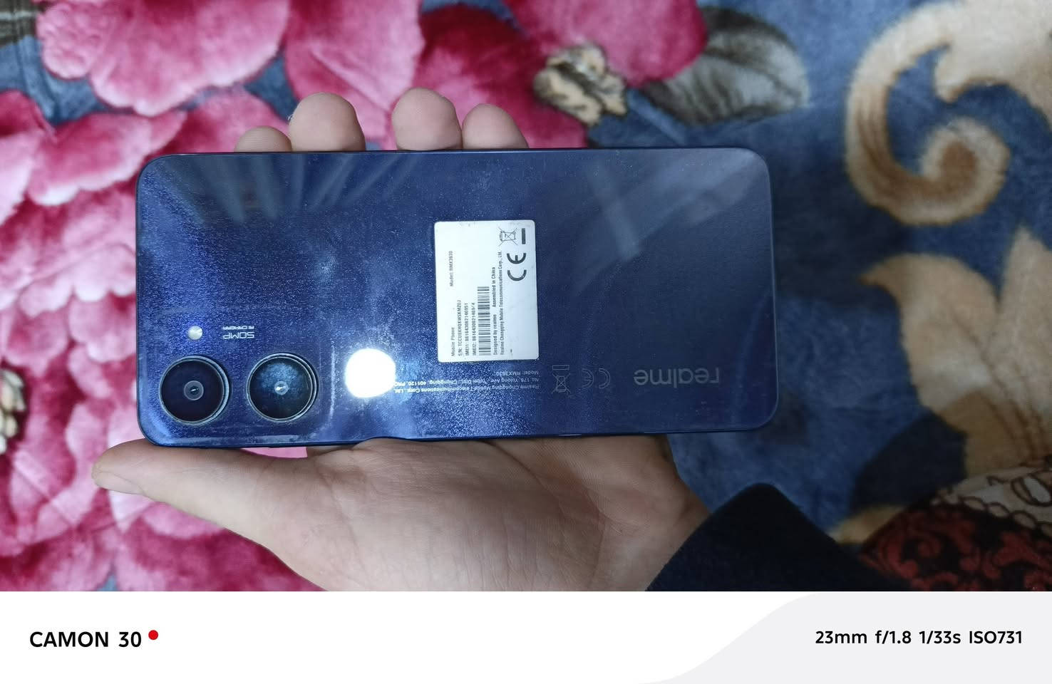 ريلمي ١٠
ذاكرة ١٢٨ رام ٨ يوصل لل ١٣ جهاز نظيف كلش ويا شاحنة اصلية و كارتونة ولزكة و كفر شحن سريع ٣٣ واط السعر ١٣٠وبي مجال
عنوان دوميز 
رقمي ***********
