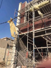 #السلام عليكم  خلفة لبخ نثر تشميع وجرارة وسقل عمل واجهات ديكورات طلس  ...