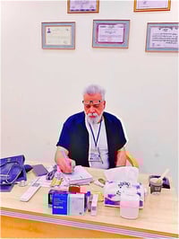 دكتور رياض الطائي • استشاري طب رياضي • بسماية