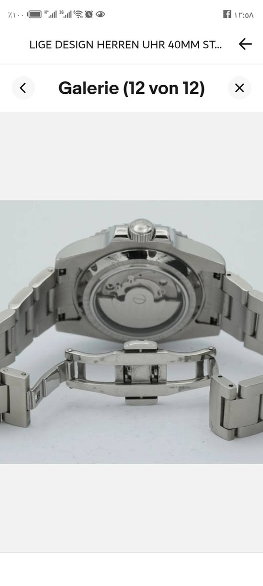 السلام عليكم ساعة اوتوماتيك مستخدم نظافة عالية مع الملحقات للبيع التواصل خاص او على الرقم ***********.
