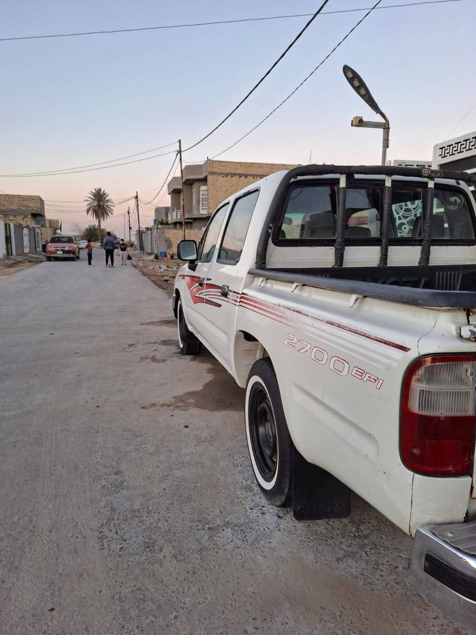 السلام عليكم
بيك اب جمرة مكفولة  2003 تبريد شغال ثلج مكينه وكير مكفولة من الصبغ تخم تاير ابو الخطه اربع دكم محسن دواخل ماروني الرقم انكليزي  باسمي السنوية 2030 بصرة السيارة في الديوانية 
***********
