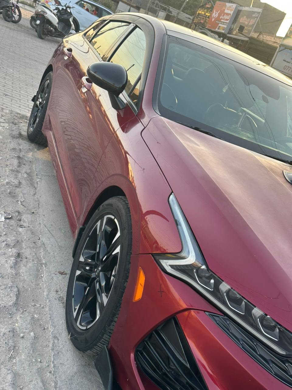 سلام عليكم

سياره K5 

موديل 2021

سياره حادثهه فقط بنيد

السياره كلش حلوه ونضيفه تاخذهه ماتصرف عليهه شي

محرك 1600 تيربو GT

بنوراما 

كشنات جلد 

ماشيه 39الف

السعر 165ورقه 

رقم بغداد بسمي ثاني يوم التحويل 

مكاني بغداد 

***********
