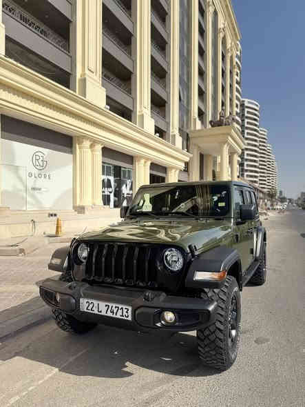 جيب رانكلير موديل ٢٠٢١
محرك 2.0 فول توربو 
4 wd
مواصفات وايلس سبورت 
كلين تايتل 
ماشي ٧٠ الف ميل 
استفسار ***********
