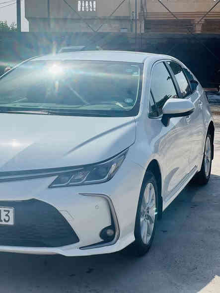 تويوتا كورلا2023 كامل مواصفات عده الفتحه فقط
‏الموديل :2023. (خليجي ) .جيهان
‏المحرك : 1.8 .  GLI بانزين
‏رقم اربيل دولي هزه 2سنه 
‏🔵بصمة تشغيل
‏🔵شاشة اصلية مع كاميرا
‏🔵عداد سرعة ديجتل
‏🔵شحن وايرلس
‏🔵درايف مود( Sport_Normal)
‏🔵تبريد قطعتين
‏🔵تبريد بيانو
‏🔵حساسات اصلية 
‏🔵مري جانبية كهرباء
‏🔵تحكم ستيرن
‏🔵الانارة الداخلية زنون
‏🔵لايت هايلوحين+كشافات زنون
‏🔵ويل كب
‏🔵مدخل usb +type_c
‏🔵مخرج منفذ الطاقة
‏🔵دبل ايرباك
‏🔵نظام abs
‏المحلقات 
‏سبير نوع ويل كب 
‏السعر اتصل ودلل ***********
‏
