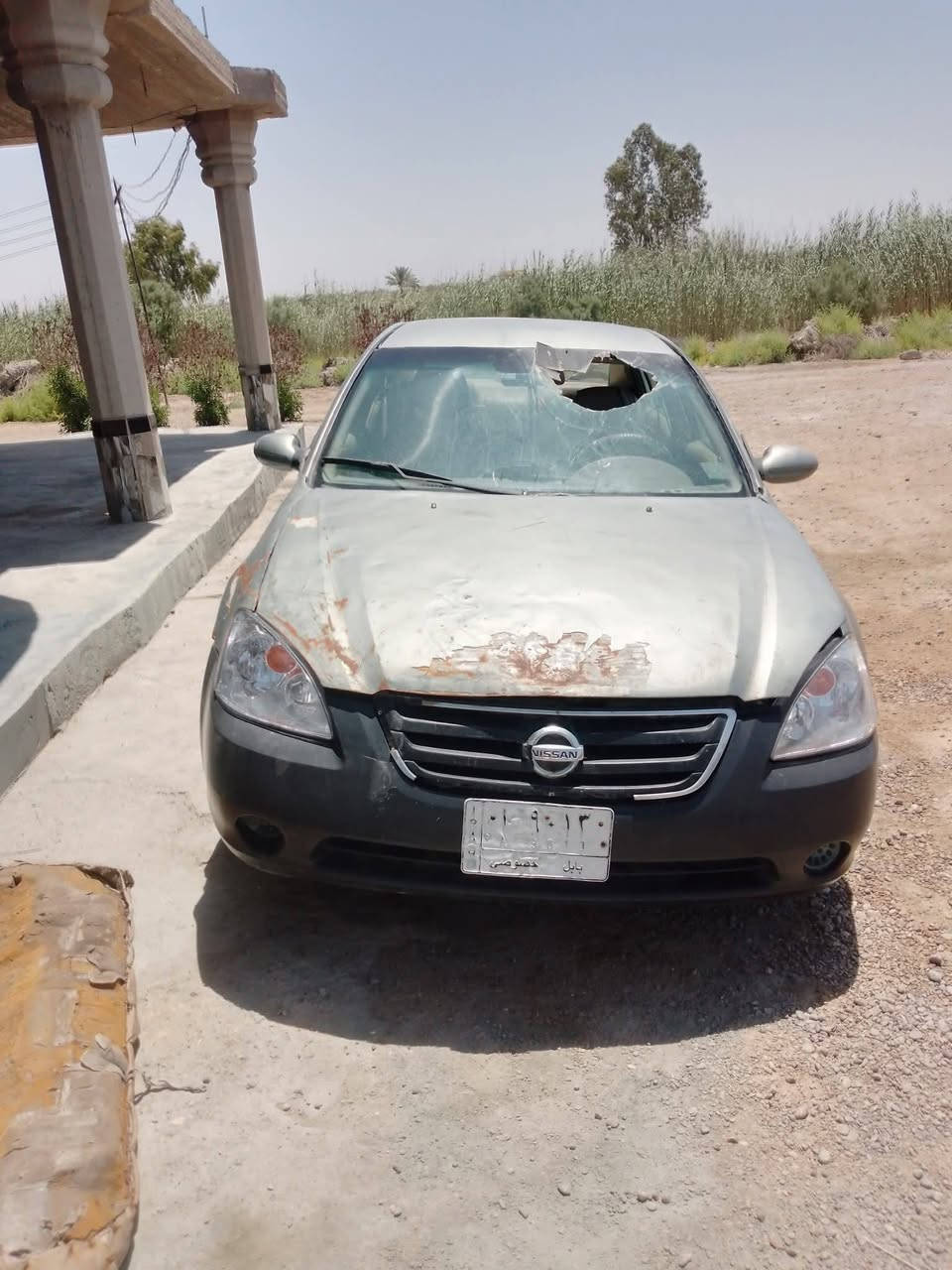 السلام عليكم ورحمة الله وبركاته
نيسان التيما 2005 رقم بابل يرادلها ترتيب وحدادية 
جامة امامية .
قطعة بالدشبول نقص.
دكتات تبريد بيهن نقص 
محرك وكير  جدد شديتهن ورة شهر صار بيها حادث ونتركت  كل اسبوع نشغلها 
سعرها 35 ورقة  
مكاني بغداد عكركوف قرب مركز شرطة عكركوف.
*********** أبو وسام الطاىي
