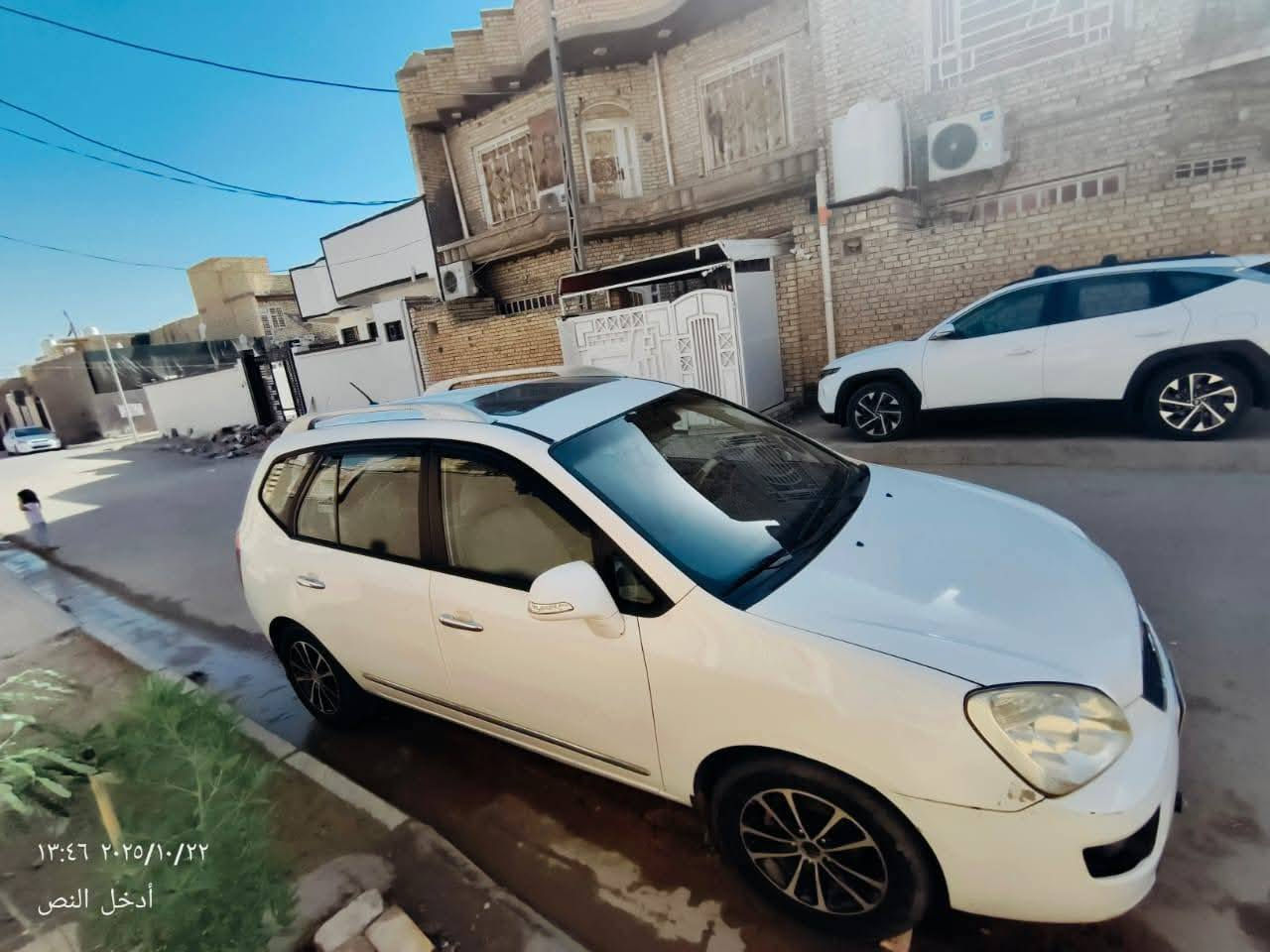 السلام عليكم 
كيا كارنز 2012 فول مواصفات رقم بغداد سنويه ل29 سياره جاهزه مكفوله من الضربه فقط صبغ في مقدما القماره بسبب لزكه و صبغ في الدوسه مكينه 2000 دوش 7 راكب سياره جاهزه السعر 120 وبيها مجال لشراي الاستفسار على الرقم ***********
مكاني ميسان
