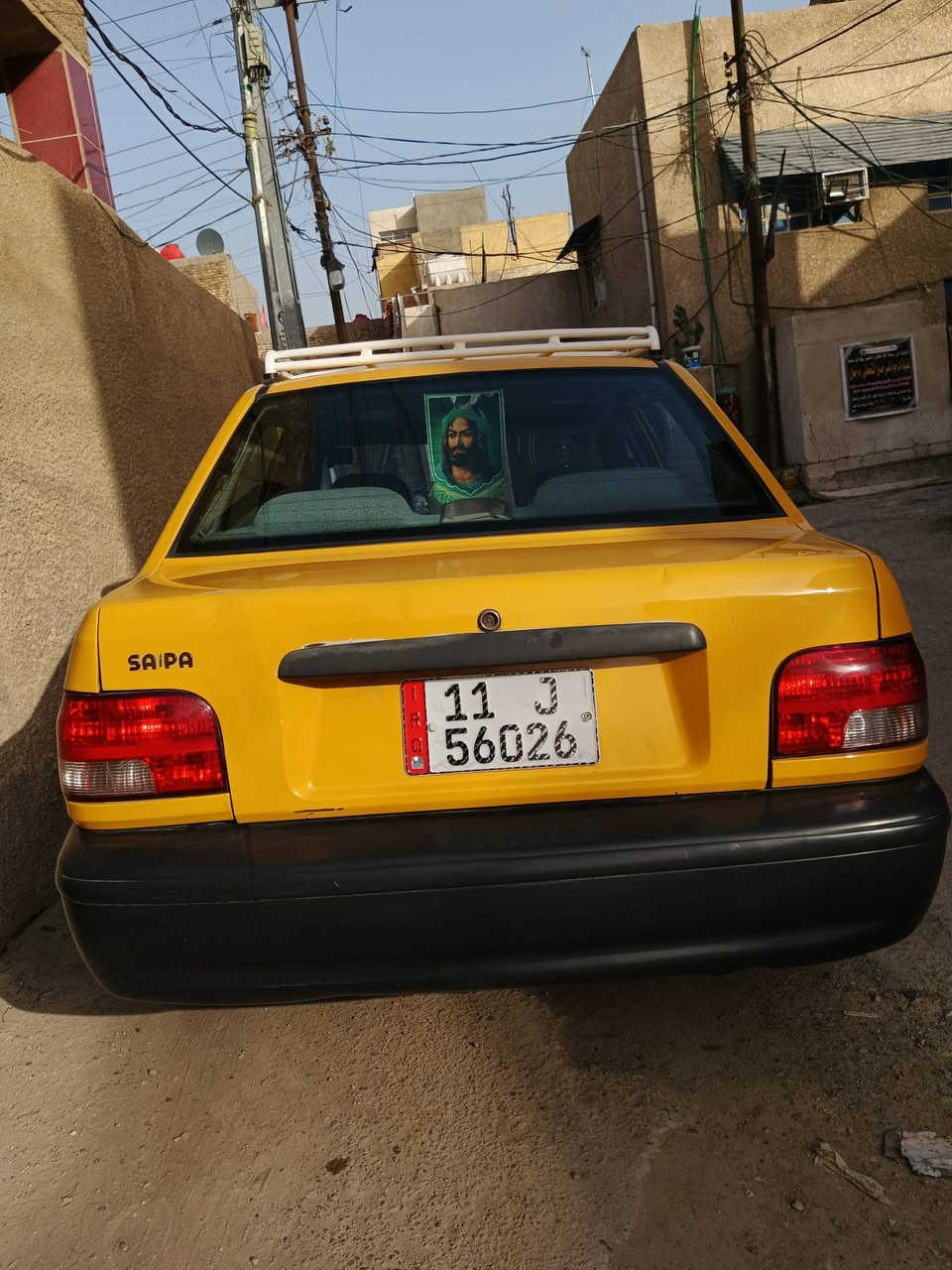 سلام عليكم سايبا للبيع موديل 2014مابيه لا ضربه ولا تبديل عدالهلالات الخلفيه بيهم صبغ اثر اخياس وجاملغ الخلفي جهت السائق سعر 35 وبيه مجال عنوان بغداد الامين الثانيه ه ***********
