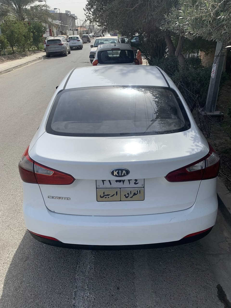 السلام عليكم كيا سيراتوا خليجي ٢٠١٤ للبيع
رقم اربيل تحويل مباشر حادثها جاملغ وبنيد وثنينهم مبدلهم مال تفضيخ
تخم تاير جديد 
منظومة احتراق كاملة جديدة 
ادامة كاملة
محرك ١٦٠٠ 
مكان السيارة صباحاً بزيونة 
العصر بالاعظمية 
للاتصال *********** 
السعر ١١٧ وبيها مجال بسيط
