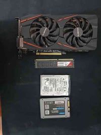 RX570 8جيجا • رام DDR3 • هارد 320جيجا