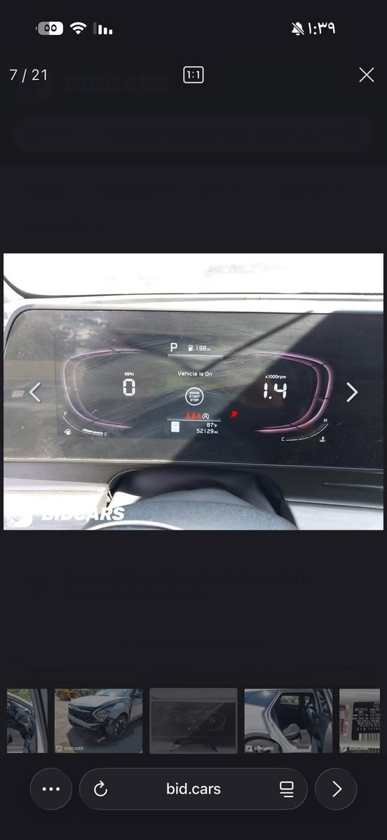 السلام عليكم 
سبورتج 2023 x لاين رقم اربيل. السياره جديده والحادث خفيف جدا 
السعر ٢١٨ 
***********
