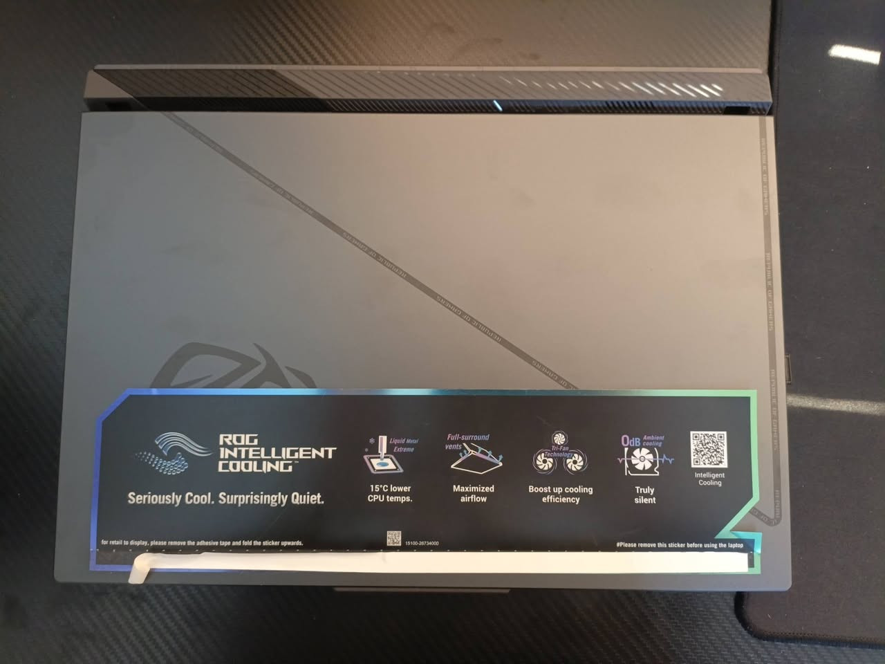 السلام عليكم
لابتوب للبيع 

 asus rog strix

Cpu :i7 13650 hx

Gpu:rtx 4060

Ram:16GB

M.2:512

لابتوب نظيف استخدام قليل
***********
