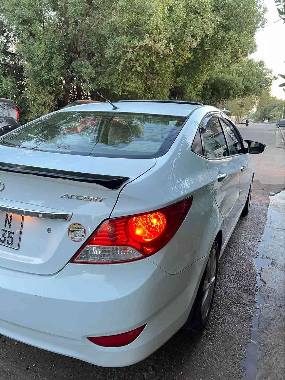 اكسنت 2012 خليجيه فول رقم بغداد بااسمي سنويه مجدده لل31 هزه ارقام جدد مواصفاته فتحه فول تحكمات اشاير مري داخل عسلي مكينه دبل قطره 1600 ادامه كامله مسويله نوزلات بلكات فلاتر فيت بم دهن وفلتر كير مبدله تخم تاير صدر امامي خلفي جديد سياره جاهزه بدون ضرر بدون صبغ ماشيه 119 كيلو عارضه 105 وبيه مجال بسيط مكاني بغداد حي الجهاد *********** بغداد, العراق
