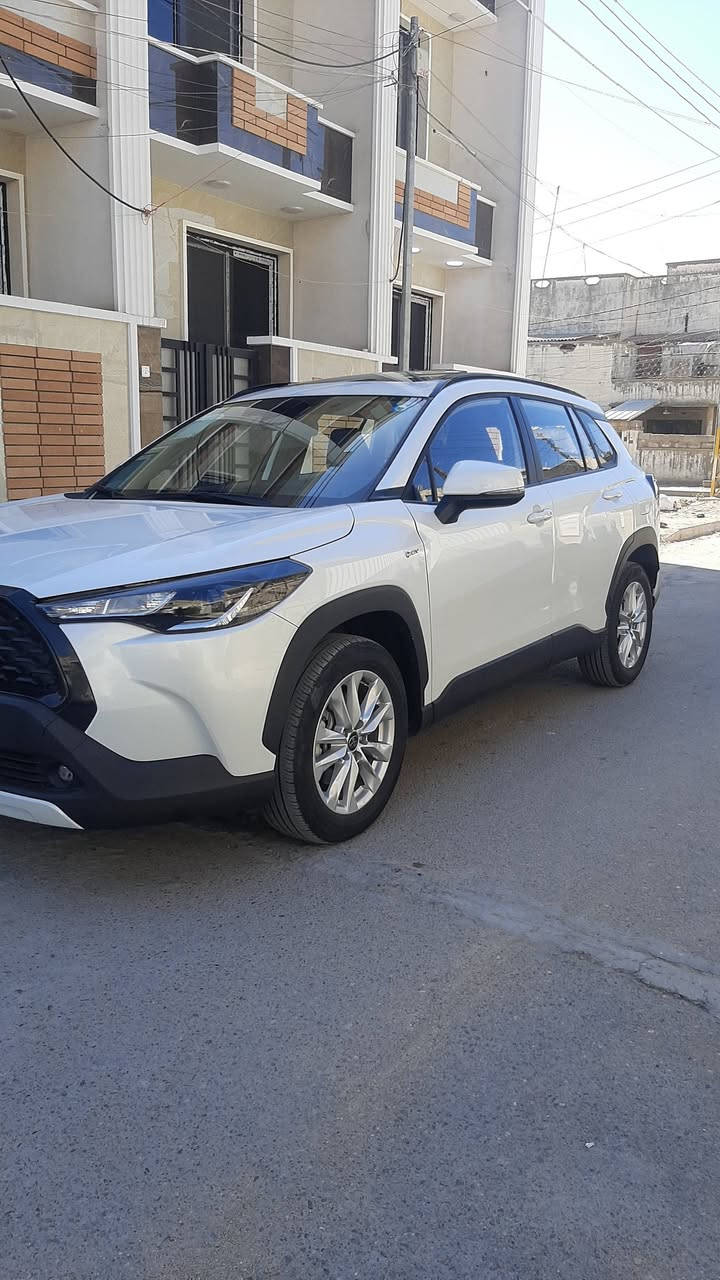 تويوتا كورلا كروز خليجي هايبرد موديل 2024 بحاله الزيرو
جديده جدا بدون ضرر رقم بغداد بأسمي تحويل مباشر
عداد المسافه 9 كم المواصفات فتحه سقف رادار امامي
تبريد شاشه قطعتين نضام تحديد مسار شاشه ابل كار بلي
نضام ترحيب عن قرب ذاتي قياده الاليه تحكم مقود اربع جهات بلوجكتر  سبايدر قماره
واكرر السياره جديده جدا وبوضع الزيرو              سعر 170
مكانه البياع.         ***********
