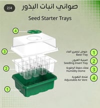 خلايا زراعة • إنبات بذور • ٦ من ١٢