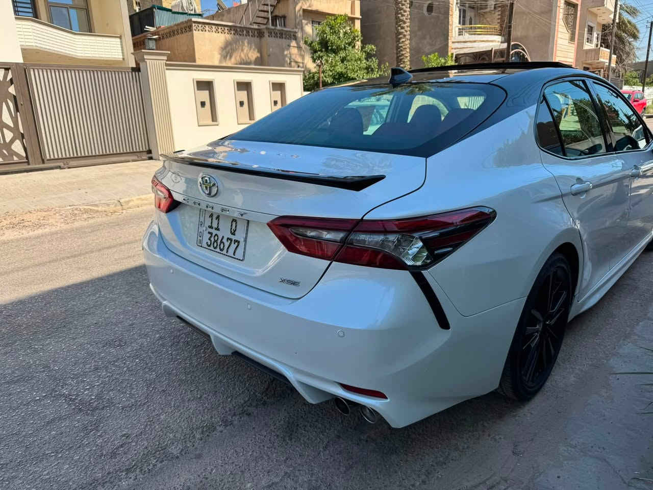 للبيع كامري موديل 2023 فول مواصفات xse توكلر 6 سلندر ماشيه 40 الف مايل حادث بنيد فقط صبغ الباقي مكفول بيها تعديل بسيط براس الشاصي اليسرة
السيارة فول للاخير 
للاستفسار ***********
السعر 228 
مكاني بغداد الكرخ
