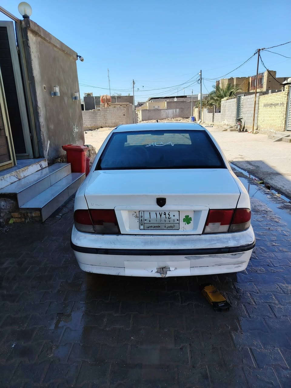 السلام عليكم ورحمة الله وبركاته سمند ٢٠١١ مكان السياره سماوه سعر ٣٥ وبيه مجال ***********مكفوله السياره
