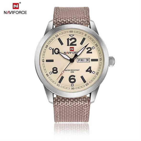 السعر ٢٥ الف التوصيل ٥ الاف لجميع محافظات العراق
نافي فورس أصلي وكالة 💯 %
مواصفات الساعة:NF9101
🛡️ ضمان حقيقي لمدة سنة من تاريخ الشراء 💯
💎 طلاء ثابت
⚙️ مكينة / كوارتز دقيقة
✅ سير كتان قوي جداً 
✅ القطر ٤٤ ملم
✅ جامة / ضد الخدش
✅ منفذ تاريخ يومي
✅ ضد الماء 💧 3BAR مناسبة للاستخدام اليومي

…………………………

📦 للحجز والاستفسار:
📱 واتساب: ***********
……………………………
