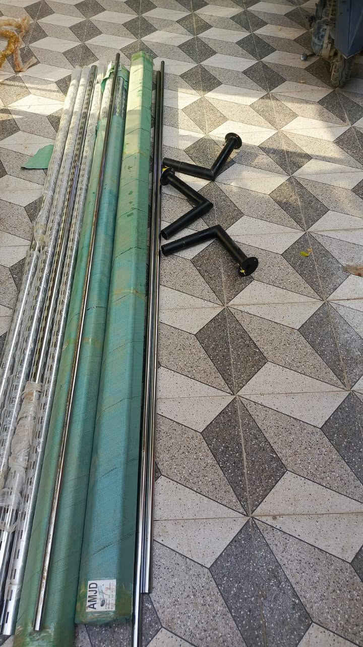 سلام عليكم استانات لبيع كامله مع متفرعاتها 36متر ب400وبيهن مجال جددمامستعملات بصره زبير ***********
