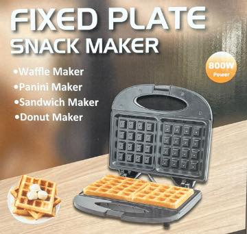 كابسة وافل كهربائية مزدوجة 800 واط بطبقة مانعة للالتصاق
طول السلك: 30 سم.
قابس كهربائي أوروبي ثنائي.
محتويات الصندوق
كابسة وافل كهربائية.
دليل استخدام.
يوجد توصيل لكل محافظات العراق 
السعر ٢٥ الف


**إذا كنت صاحب هذا الإعلان وتريد حذفه لأي سبب، رجاءا أرسل رسالة إلى الدعم الفني**