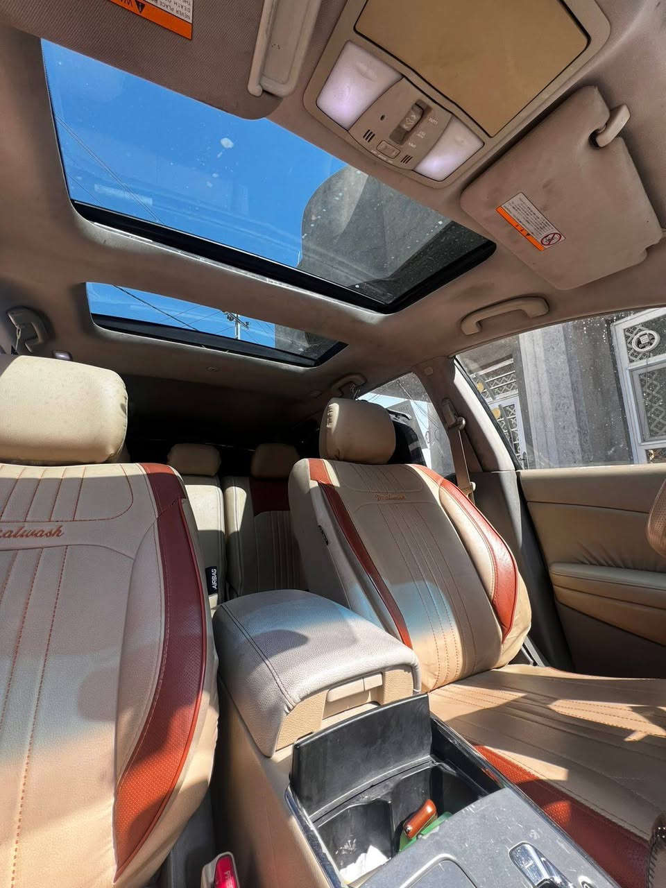 نيسان مورانو
موديل ٢٠١٠ 
محرك ٦ 
فول مواصفات 
بصمه 
بنراما قطعتين 
تحكمات 
كشن كهربائي
جنطه كهربائي
رقم بغداد سنويه ل ٢٠٢٨
خليجي بيه جاملغ الخلفي فقط الباقي كفاله
***********
السعر /  ٨٧ وبيهه مجال قليل
