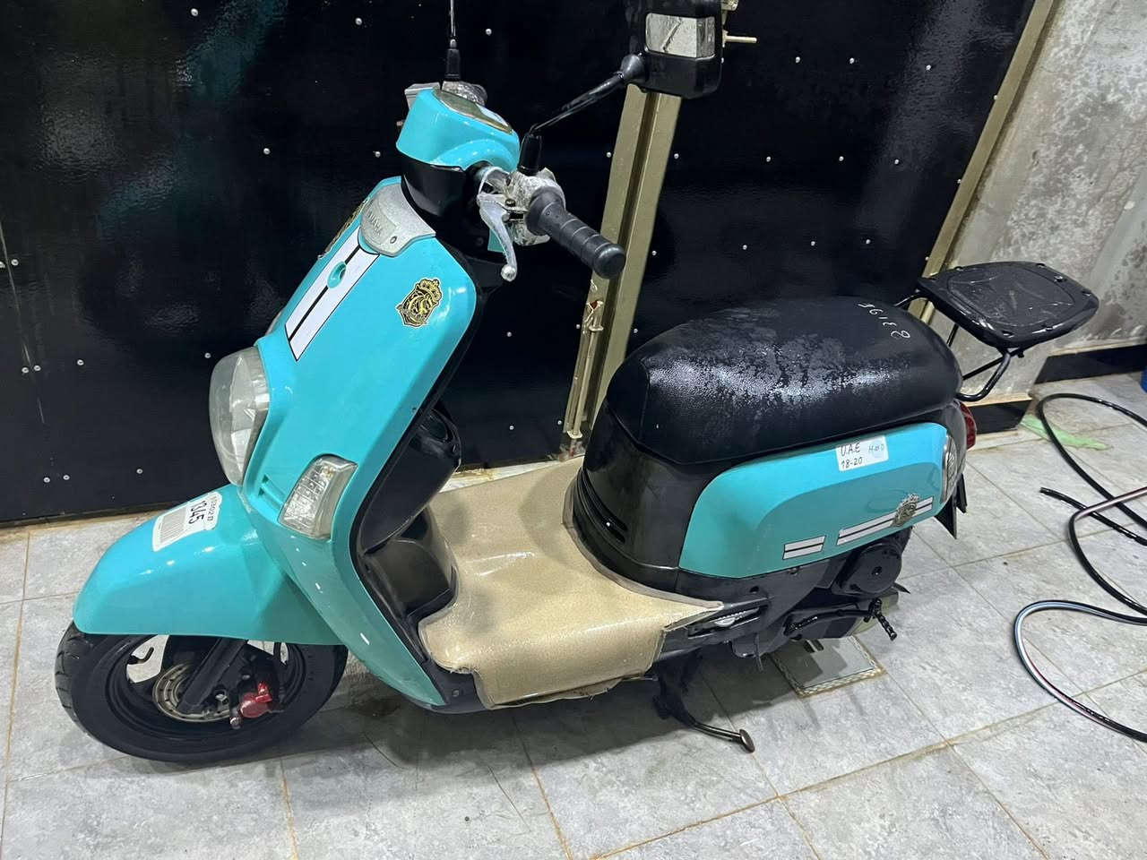 السلام عليكم ورحمة الله.     دراجة بوليس للبيع النضافه شوفه عينك  العنوان ديالى بعقوبة   ***********
