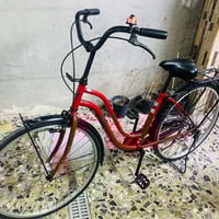 بايسكل بناتي ياباني مختم وكامل   للبيع نضيف تايرات جدد هنة والچواب بري...