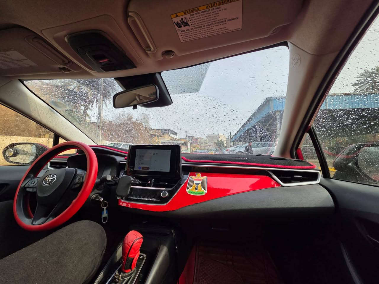 كورولا 2024 هايبرد LE ماشية 40 الف كم
وارد امريكي نظام AWD حساس دفع رباعي
مرقمة بغداد باسمي وكاملة التحويل بنفس اليوم
 بنيد وجاملغ جهة السايق تبديل وبدون ايرباك لان الضربة بداية جهة الجاملغ صفح

المواصفات 
🛜مكينه 1800 هايبرد شحن ذاتي  
🛜كراسي وارضية جلد مدوشمة 
🛜رادار + تحديد مسار طريق + قيادة ذاتيه 
🛜قرائة علامات الطريق المرورية
🛜هاند بريك بصمة + اوتو هولد 
🛜 بطاين بوب حياكه  مطرز
🛜شاشه مسجل +تبريد بيانو + كامره خلفيه +  
🛜لايت زينون عالي وناصي
🛜 حساس اطار + حساس مطر + حساس لايت داينمك  
🛜ايفي مود + مود درايف + مانع انزلاق 
🛜 تحكم  الستيرن كامل مع كروس سرعه
🛜ايرباك عدد 10
🛜نظام AWD رزانة فول 
تغليف الارضية جلد
عنواني بغداد الشعب حي البساتين
تلفوني ***********
السعر 164 وبيها مجال بسيط
