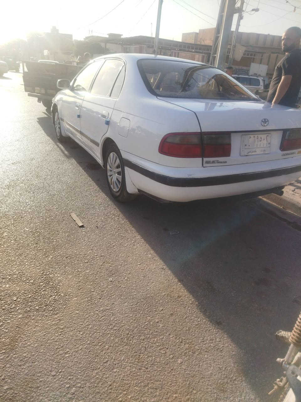 كرونا موديل  94 رقم بغداد مشروع وطني بأسمي قطعه وحده صبغ تبريد شغال للاتصال ***********
